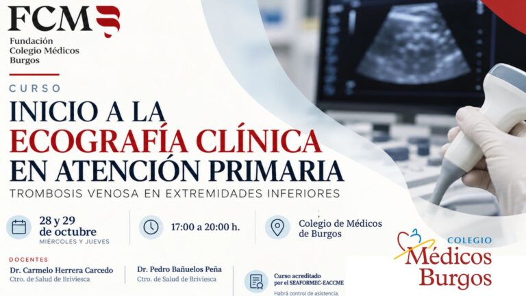 ‘Inicio a la ecografía clínica en Atención Primaria. Trombosis venosa en extremidades inferiores’,